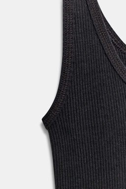 TOP RIB R?STICO / Carb?n - Zara фото 11