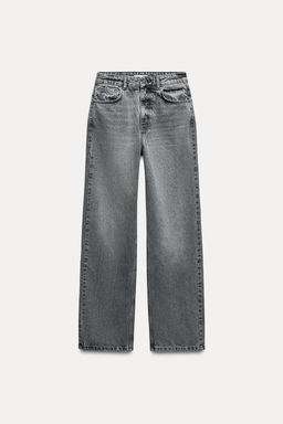 JEANS Z1975 STRAIGHT HIGH WAIST LONG LENGTH - Zara фото 13