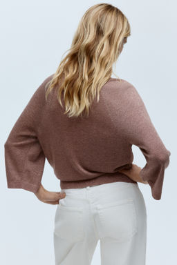 Top de punto fino con brillo - H&m фото 6