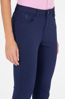 Kad_n Lacivert Toothpick Fit Pantolon