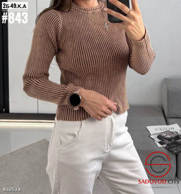 Свитер женский однотонный - Bruno фото 3