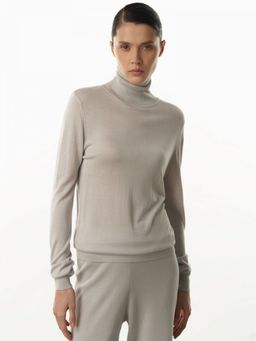 Conso/KTL 230701 - light grey Водолазка женская