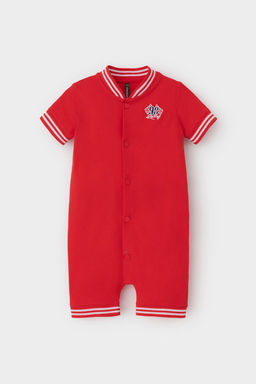 Crockid _ КР 6547/красный к548 полукомбинезон д/мал яс