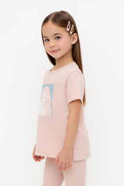 Crockid _ КР 302726/дымчатая роза к557 фуфайка (футболка) для дев  фото 4