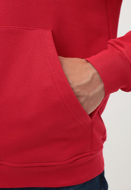 Худи мужское GREG G171-RM-1044 (красный)  фото 5