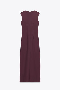 GATHERED CREPE DRESS - Zara фото 6