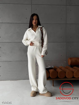 Женский трикотажный костюм на стиле Old money - Bruno фото 2