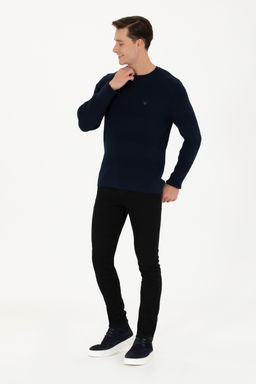 U. S. Polo Assn Мужской темно-синий свитер - U.s. polo assn фото 18