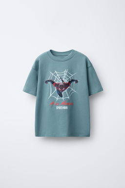 PRINTED SPIDER-MAN  MARVEL T-SHIRT