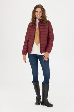 U. S. Polo Assn Женское бордовое пальто - U.s. polo assn фото 11