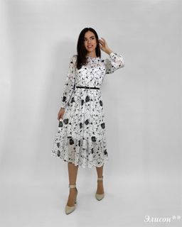 Платье Элисон** (белый)