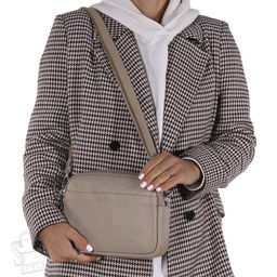 Сумка женская кожаная 8080NN beige Natale Navetta  в Новосибирске