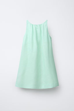 VESTIDO ESTAMPADO FLOR / Azul / Verde - Zara фото 2