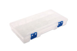 Gamma Коробка для шв. принадл. ОМ-040 пластик 23 x 12.2 x 3.4 см СК/Распродажа прозрачная