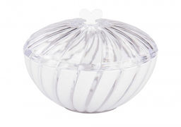 Цена за 2 шт. Сахарница "Грация" 0,8л (с крышкой)(белый) М6351