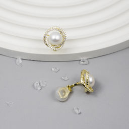 Серьги клипсы Арт. 3V-8384-Y