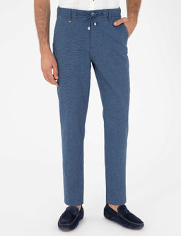 Брюки из парусины цвета индиго-морковки - Cacharel фото 2