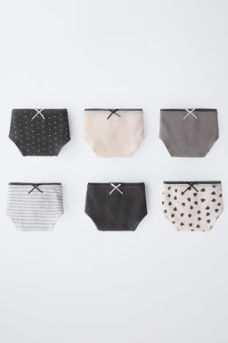 6-14 YEARS/ SIX-PACK OF PRINTED BRIEFS - Zara фото 5
