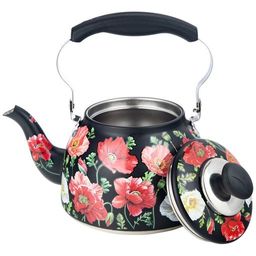 ЧАЙНИК AGNESS МАКИ СО ВСТРОЕННЫМ СВИСТКОМ И ФИЛЬТРОМ 1500 МЛ