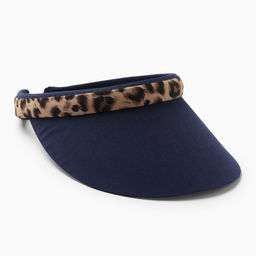 Козырёк MINAKU Leopard, тёмно-синий, размер 56-58