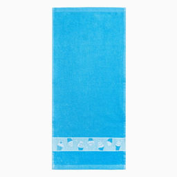 Полотенце 30х60 см, Мороженое, голубой МИКС, 340 гр/м, махра, хлопок - Текстиль центр фото 2