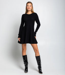 Платье #КТ04222, чёрный