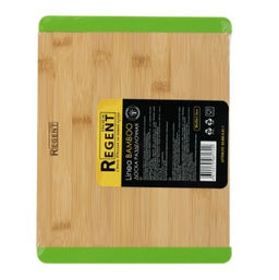 Доска разделочная Regent Linea Bamboo с силиконовыми вставками 28х22х1,5см, арт.93-BM-4-01.1
