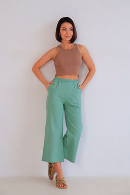 Martichelli Брюки льняные на невысокий рост фото 5