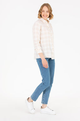 Женская рубашка с длинным рукавом Stone Неожиданная скидка в корзине - U.s. polo assn фото 3