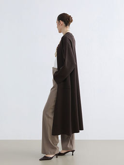 ?al Yaka Oversize Kad?n Triko H?rka