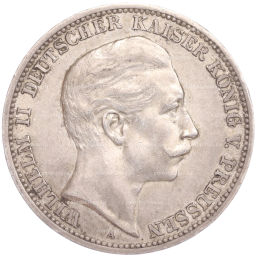 3 марки 1909 года А Германия (Пруссия)