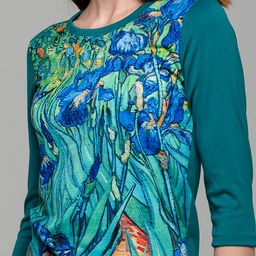 авторский лонгслив Футер 2-х нитка - Elena sorti фото 8