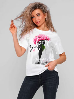 Футболка женская 313 - Вега фото 4