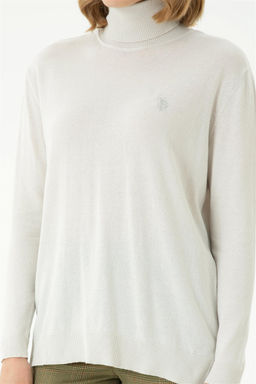 Женский базовый свитер с водолазкой и каменным воротником Неожиданная скидка в корзине - U.s. polo assn фото 6