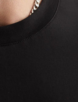 Свободная футболка из премиального хлопка с эластаном - Vilatte фото 6