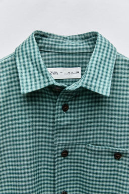 CHECK SHIRT - Zara фото 5