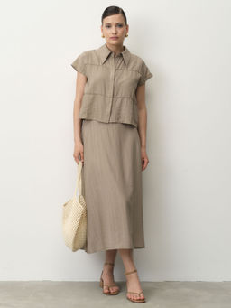 Юбка из вискозы 8011946