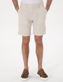 Bej Slim Fit Dokuma _ort - Pierre cardin фото 2