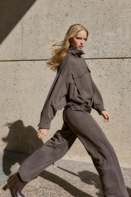 HIGH-NECK BOMBER JACKET - Zara фото 13