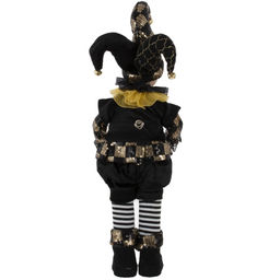 Игрушка набивная "Клоун" (муз, движ), L17 W13 H49 см