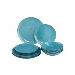 Столовый набор MELITINA BLUE 18 предметов арт.V9722 /ЛЮМИНАРК/