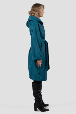 03-3399 Плащ женский (пояс) - El podio фото 10