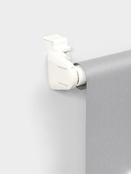 Штора рулонная 60×160 см «Блэкаут», по полотну 57×160 см, серая