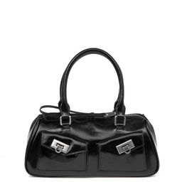 3038 black, Женская кожаная сумка, Barcelo Biagi