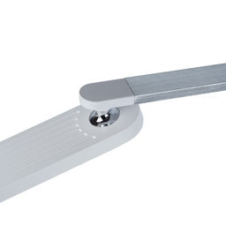ULM-D113 18W/3000-6000K/DIM WHITE Светильник настольный светодиодный с беспроводной зарядкой телефонов. Сенсорный выключатель. Диммер. Белый. TM Uniel