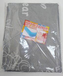 Простынь на резинке Поплин 90*200*20