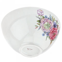 Пиала фарфоровая "Розы 3D" 2 вариант 750мл, д15см, h9см (Россия)