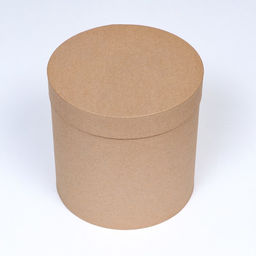 Шляпная коробка крафт , 23 х 23 см - UPAK LAND фото 2