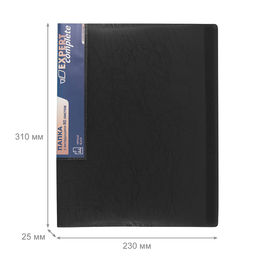 Expert Complete Premier Папка с вкладышами 80 л. A4 700 мкм 25 мм волокно 4 шт. черный new EC211930001