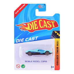 Машина металлическая "Гонщик" на листе